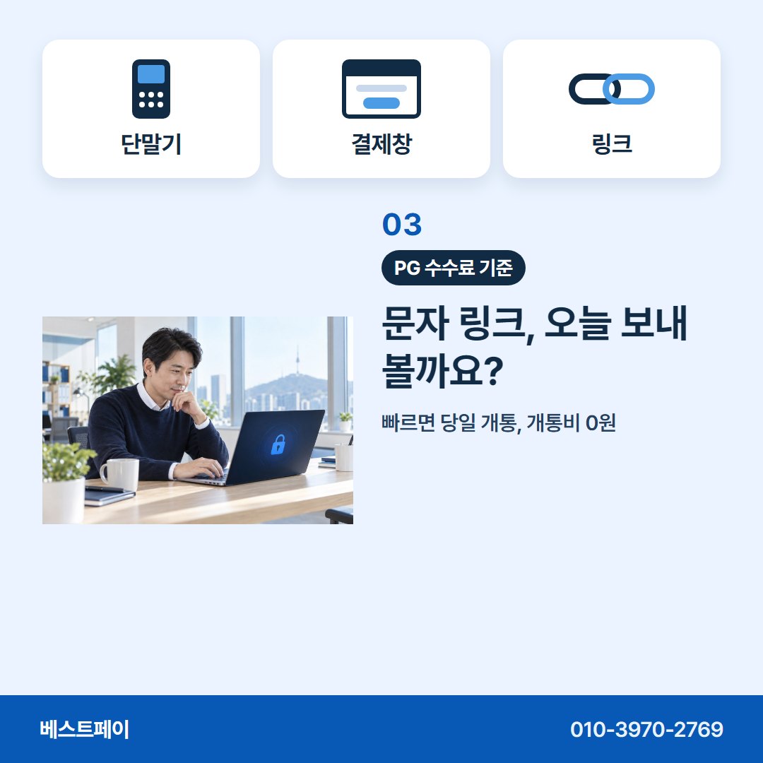 PG 수수료 기준 문자 링크, 오늘 보내 볼까요? — 돈 받는 방식별로 아홉 쪽에 나눠 담았습니다